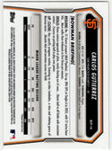 Carlos Gutierrez 2026 Bowman Chrome Prospect Card #BCP-14