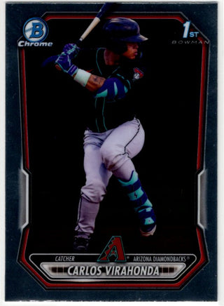 Carlos Virahonda 2026 Bowman Chrome Prospect Card #BCP-28