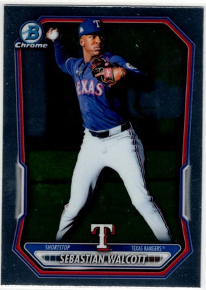 Sebastian Walcott 2026 Bowman Chrome Card #BCP-51