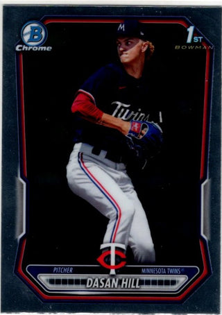Dasan Hill Bowman Chrome 1st Bowman Card #BCP-88