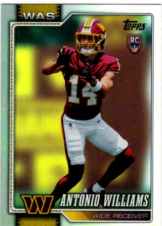 Antonio Williams 2026 Topps Rainbow Foil RC Card #328