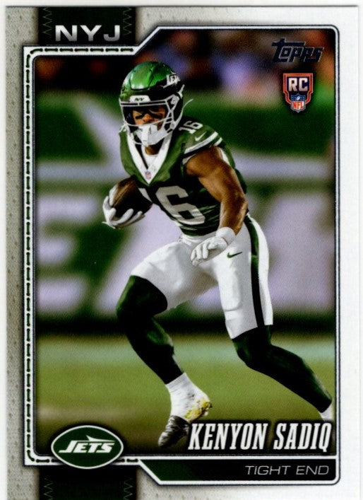 Kenyon Sadiq 2026 Topps Flagship RC Card #338