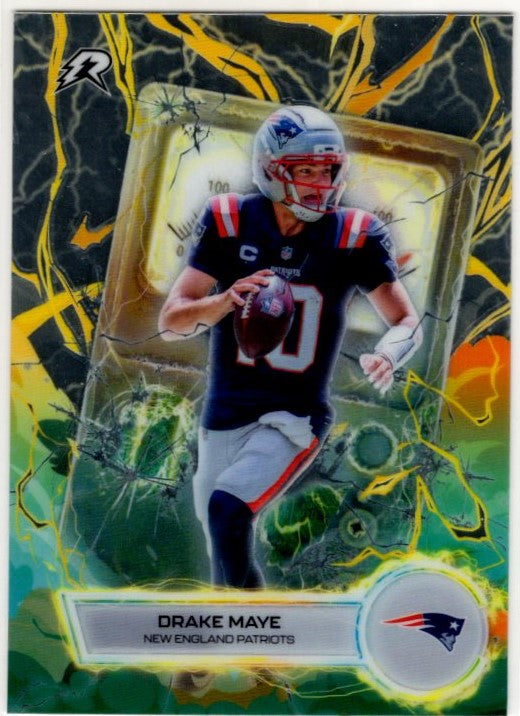 Drake Maye 2025 Topps Resurgence Voltaic Card # VT-17