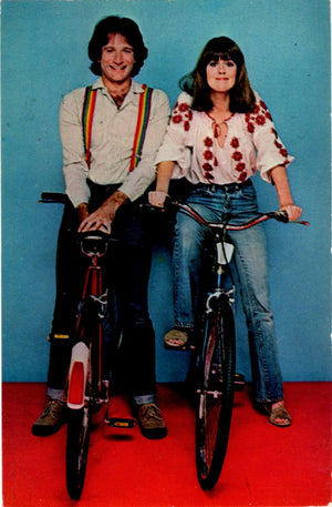 Circa 1978 Mork & Mindy Postcard