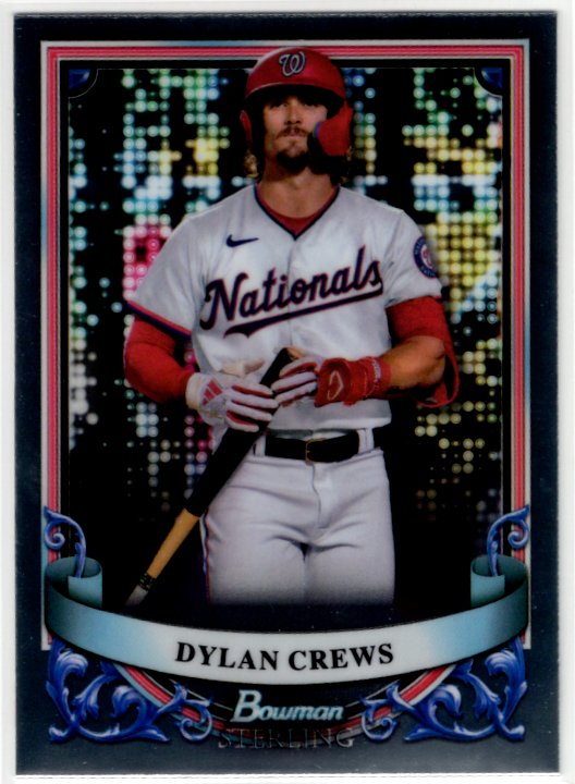 Dylan Crews 2024 Bowman Sterling Prospect Card # BSP-11
