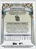 Ethan Salas 2024 Bowman Sterling Prospect Card #BSP-49