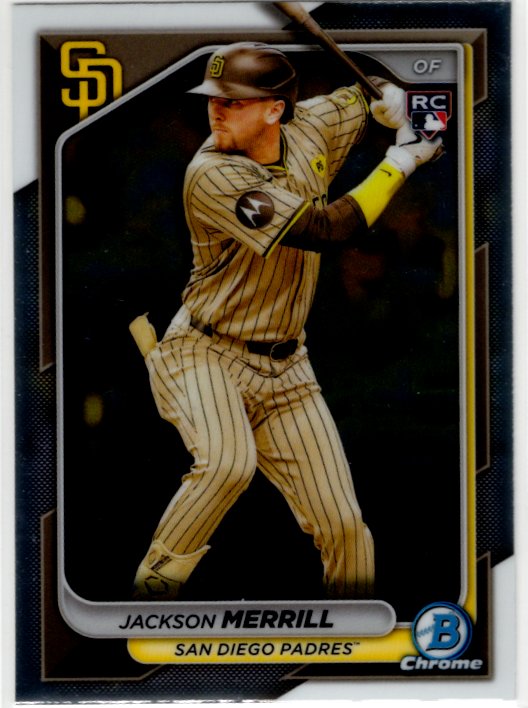 Jackson Merrill 2024 Bowman Chrome RC Card #27