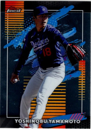 Yoshinobu Yamamoto 2026 Topps Finest Uncommon Card #120