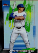 Wyatt Langford 2026 Topps Finest Common Refractor Card #67
