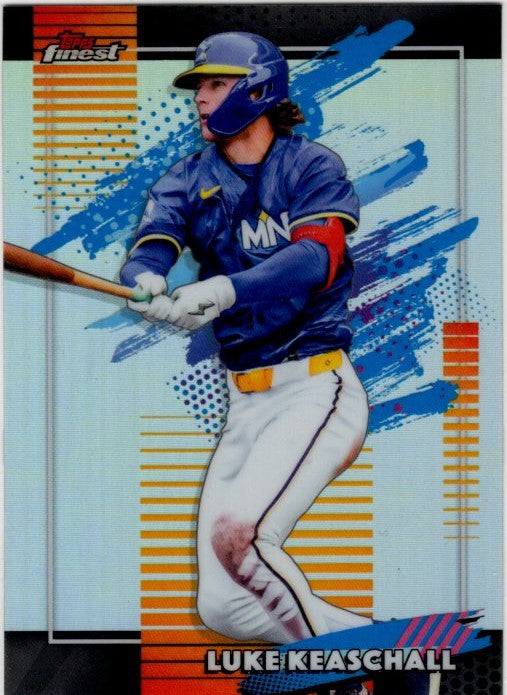 Luke Keaschall 2026 Topps Finest Uncommon Refractor Card #131