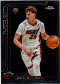Kasparas Jakucionis Topps Chrome 2026 RC Card #170