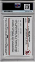 Victor Scott II 2024 Topps Chrome Autographed Card #USC55 PSA/DNA Certified