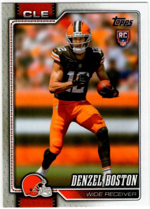 Denzel Boston 2026 Topps Flagship RC Card #322