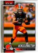 Denzel Boston 2026 Topps Flagship RC Card #322