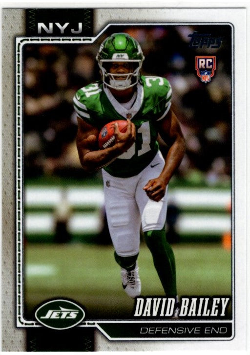 David Bailey 2026 Topps Flagship RC Card #343