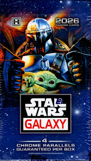 2026 Topps Star Wars Chrome Galaxy Hobby Box