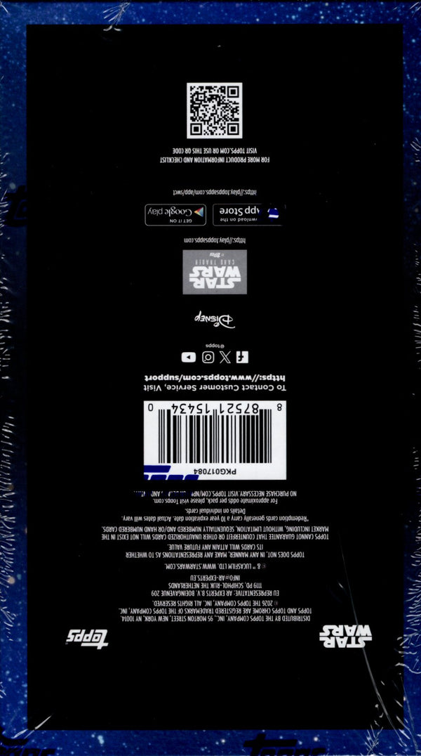 2026 Topps Star Wars Chrome Galaxy Hobby Box