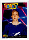 Andrei Vasilevskiy 2020-21 Upper Deck Series 1 UD Portraits Card #P-10