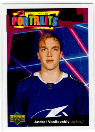 Andrei Vasilevskiy 2020-21 Upper Deck Series 1 UD Portraits Card #P-10