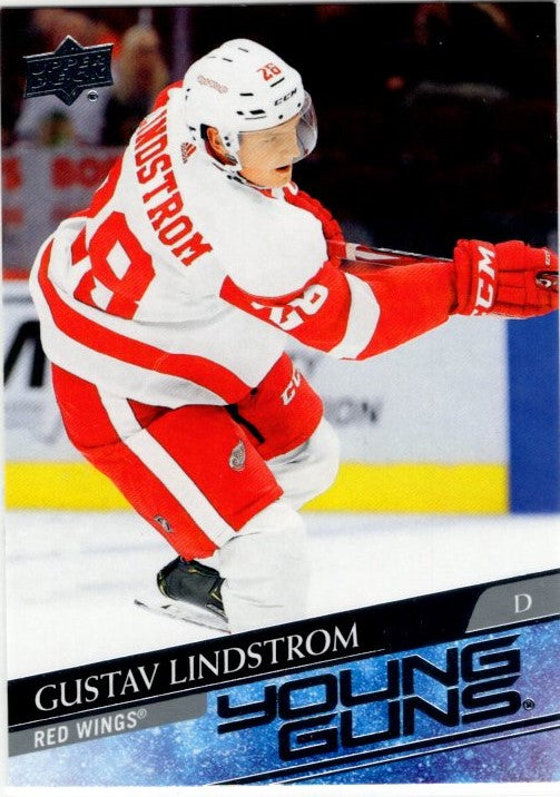 Gustav Lindstrom 2020-21 Upper Deck Series 1 Young Guns Card #220