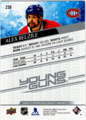 Alex Belzile 2020-21 Upper Deck Series 1 Young Guns Card #230