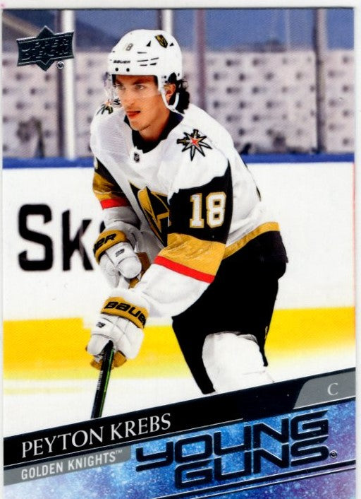 Peyton Krebs 2020-21 Upper Deck Series 1 Young Guns Card #239