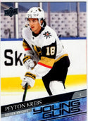 Peyton Krebs 2020-21 Upper Deck Series 1 Young Guns Card #239