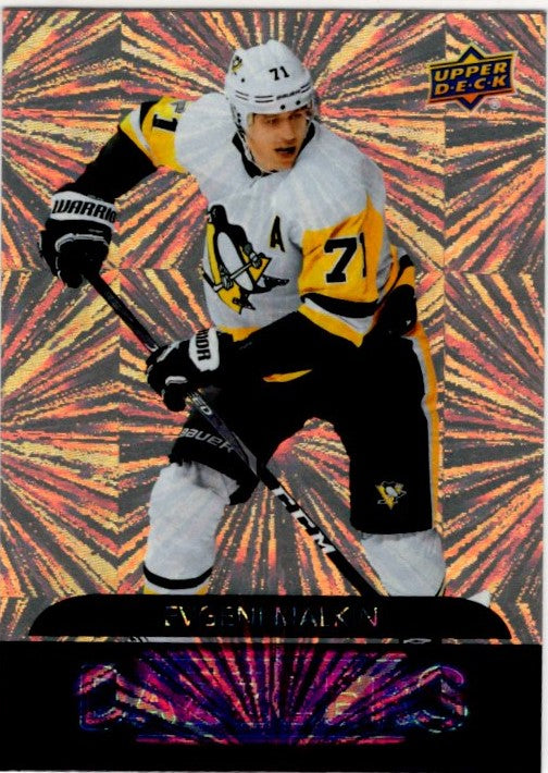 Evgeni Malkin 2020-21 Upper Deck Dazzlers Orange Card #DZ-34
