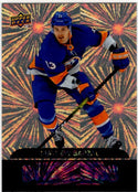 Matthew Barzal 2020-21 Upper Deck Series 1 Dazzlers Orange Card #DZ-28