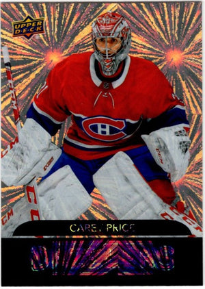 Carey Price 2020-21 Upper Deck Series 1 Dazzlers Orange Card #DZ-24