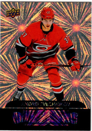 Andrei Svechnikov 2020-21 Upper Deck Series 1 Dazzlers Orange Card #DZ-10