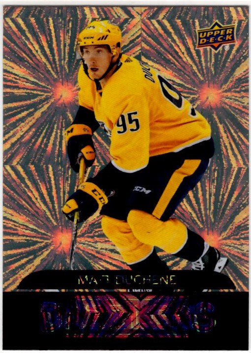 Matt Duchene 2020-21 Upper Deck Series 1 Dazzlers Orange Card #DZ-26