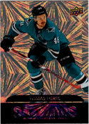 Thomas Hertl 2020-21 Upper Deck Series 1 Dazzlers Orange Card #DZ-35