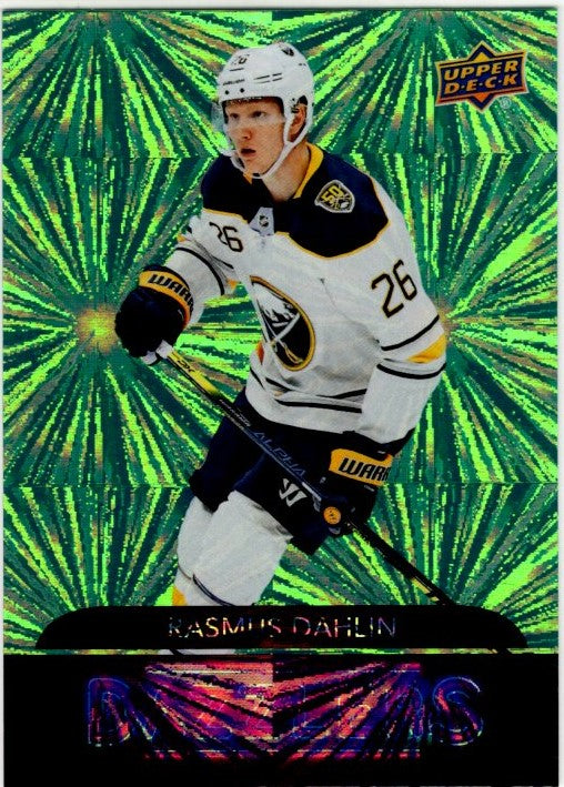 Rasmus Dahlin 2020-21 Upper Deck Series 1 Dazzlers Green Card #DZ-6