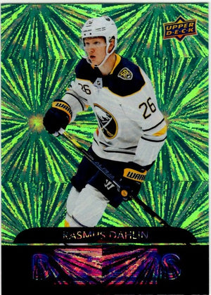 Rasmus Dahlin 2020-21 Upper Deck Series 1 Dazzlers Green Card #DZ-6