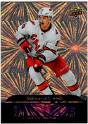 Sebastion Aho 2020-21 Upper Deck Series 1 Dazzlers Orange Card #DZ-9