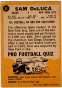 Sam DeLuca 1967 Topps Card #92