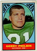 Gerry Philbin 1967 Topps Card #99