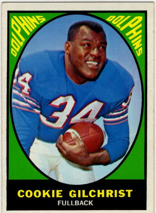Cookie Gilchrist 1967 Topps Card #74