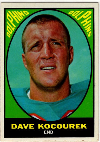 Dave Kocourek 1967 Topps Card #88