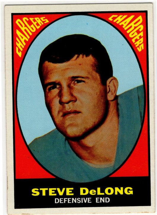 Steve DeLong 1967 Topps Card #128