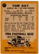 Tom Day 1967 Topps Card #117