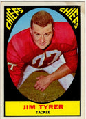Jim Tyrer 1967 Topps card #68