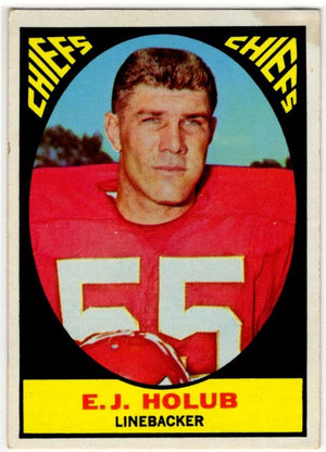 E.J. Holub 1967 Topps Card #66