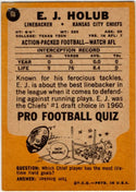 E.J. Holub 1967 Topps Card #66