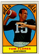 Tom Flores 1967 Topps Card #16