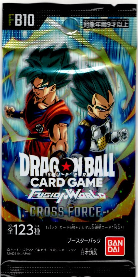 Dragon Ball Super Fusion World Cross Force (FB10) Japanese Pack