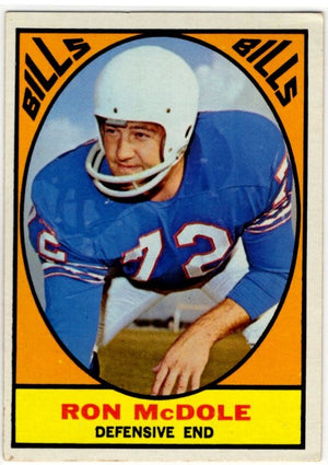 Ron McDonle 1967 Topps Card #25