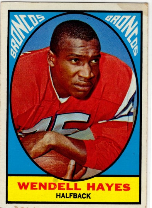Wendell Hayes 1967 Topps Card #36
