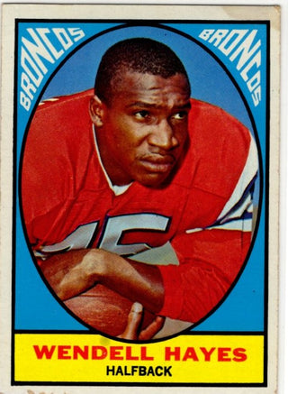 Wendell Hayes 1967 Topps Card #36